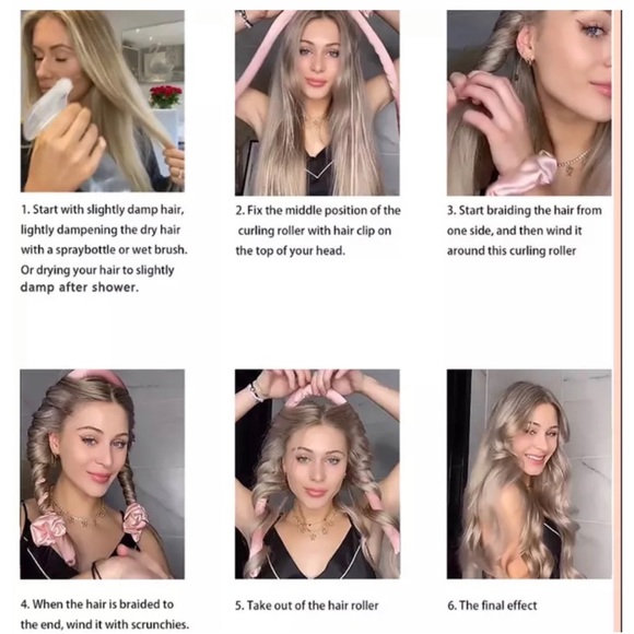 Heartless Curling Rod Headband - Picture 3 of 3